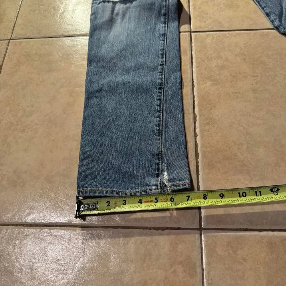 Vintage y2k levis 501 blue denim jeans size 28 in womens